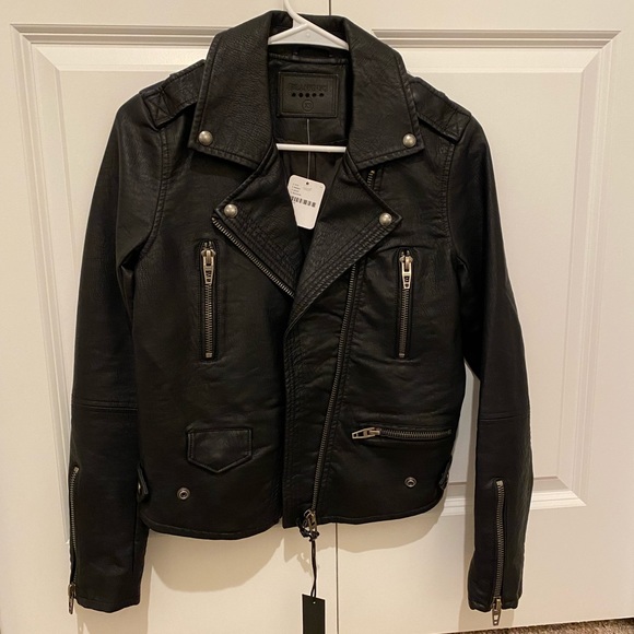 BlankNYC Vegan Leather Moto Jacket - Picture 1 of 2